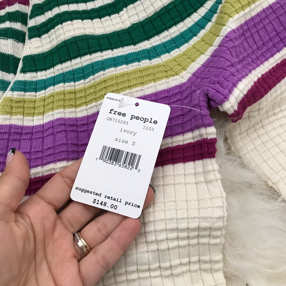 Free People Gidget Knit Sweater Dress - Picture 6 of 8